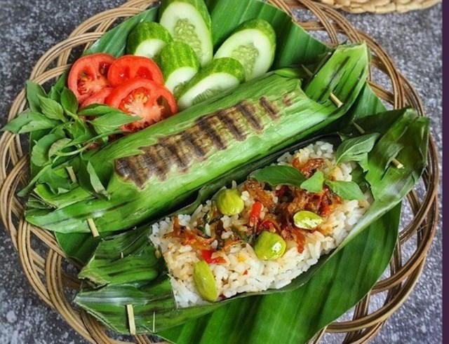 Nasi Bakar Petai
